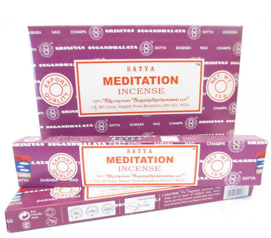 Incienso SATYA MEDITACION INCENSE