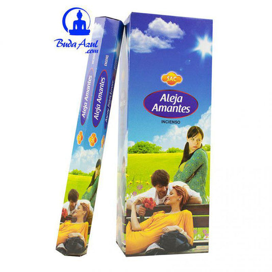 Incienso aleja amantes 6 cajitas 120 grs. SAC