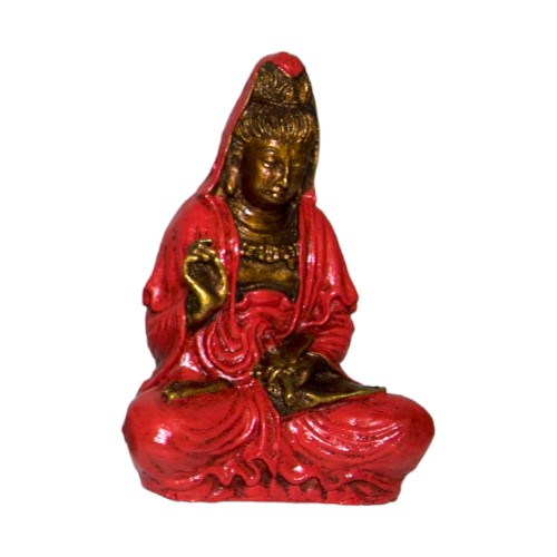 KUAN YIN 17 CM REF 490 - 4 ROJO
