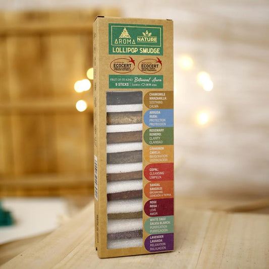 Kit de Incienso Lollipop Aroma Nature Pack 12 cajas