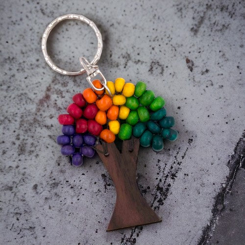 LLAVERO ÁRBOL DE LA VIDA REF 080 - Mod. 15 Arco Ir