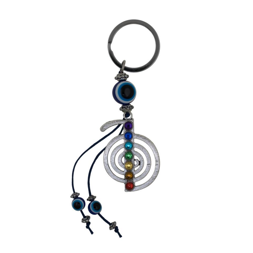 Llavero Ojo Turco Cho Ku Rei 7 Chakras REF. 2