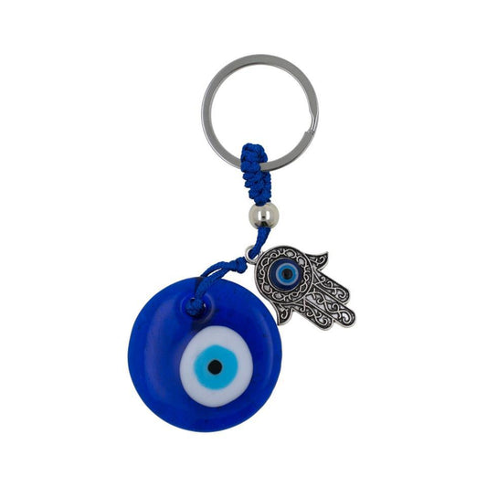 Llavero Ojo Turco Cristal Mini Mano Fátima REF. 2