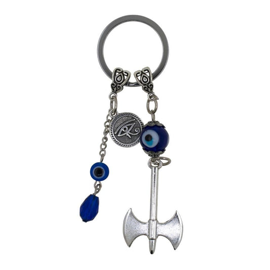Llavero Ojo Turco Hacha Horus REF. 2