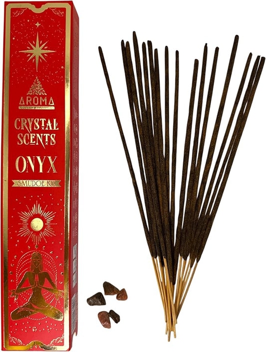 Incienso AROMA minerales ONYX Pack 12 cajas