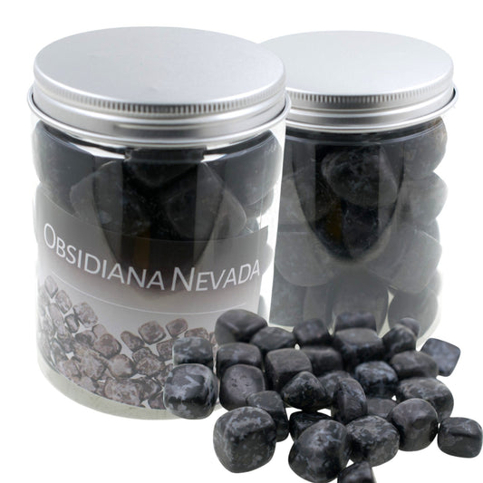 Cantos Rodados OBSIDIANA NEVADA 500grs.