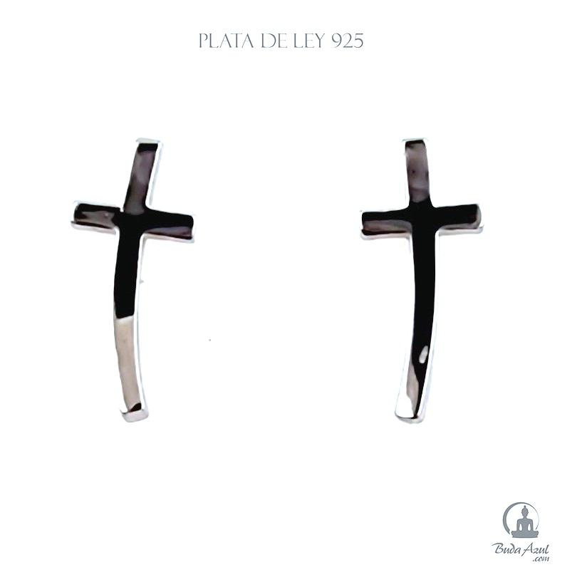 Pendientes Plata de Ley 925 CRUCES 390