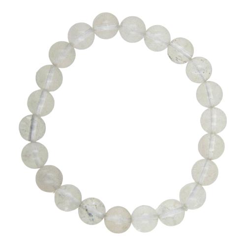 PULSERA MINERAL CUARZO CRISTAL 8MM REF. 3