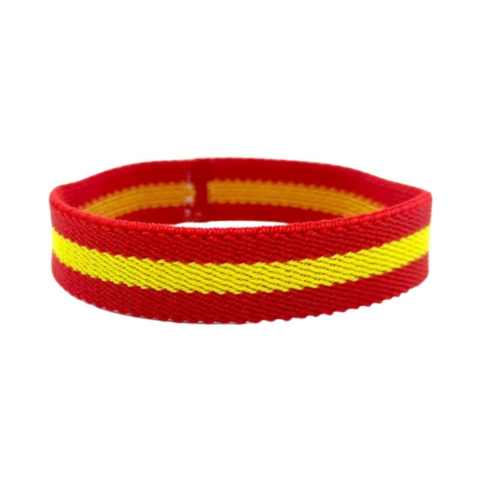 Pack 6 Pulseras Bandera España - 1