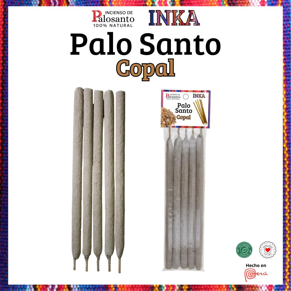 Palo Santo Varilla Gruesa 5 Uds. INKA - COPAL