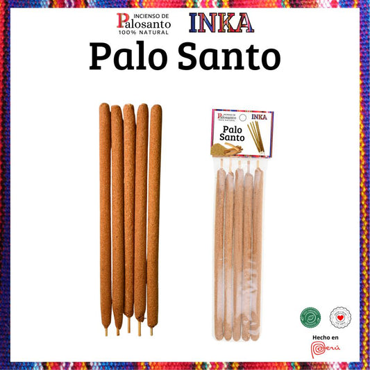 Palo Santo Varilla Gruesa 5 Uds. INKA - PALO SANTO