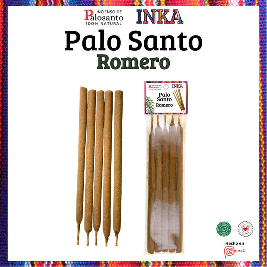 Palo Santo Varilla Gruesa 5 Uds. INKA - ROMERO
