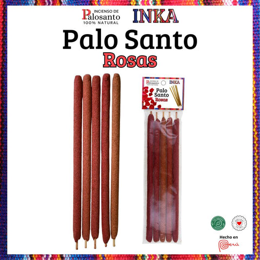 Palo Santo Varilla Gruesa 5 Uds. INKA - ROSAS