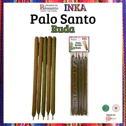 Palo Santo Varilla Gruesa 5 Uds. INKA - RUDA