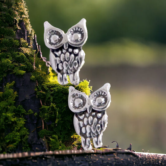Pendientes Plata de Ley 925 BUHO REF 200