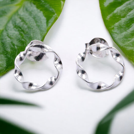 Pendientes Plata de Ley 925 CIRCULO REF 200