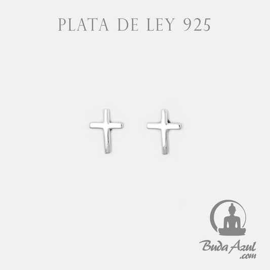 Pendientes Plata de Ley 925 CRUZ REF. 290