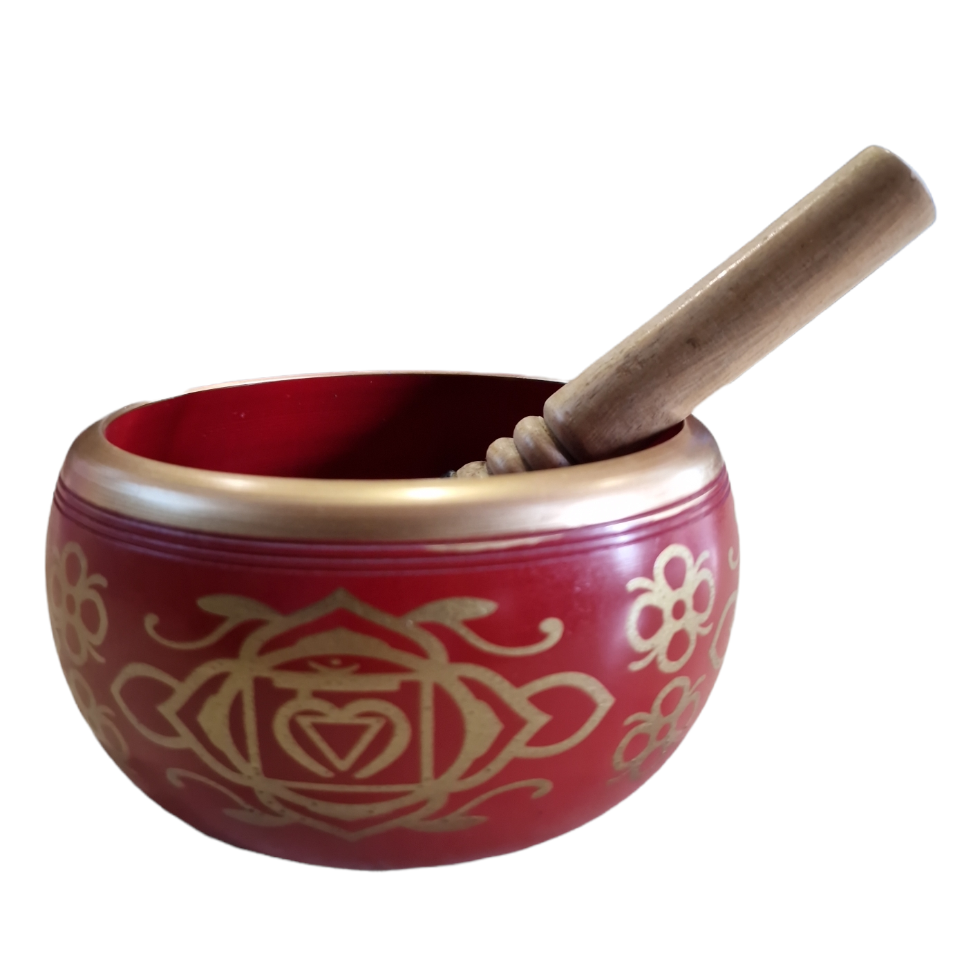 CUENCO CHAKRA COLOR ROJO
