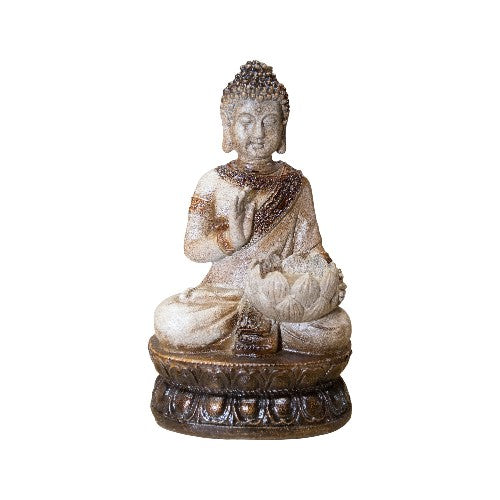 Portavela Buda 25cm Marrón LYH2415-2