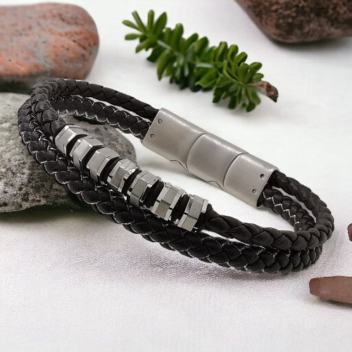 Pulsera Acero Hombre Mod 28