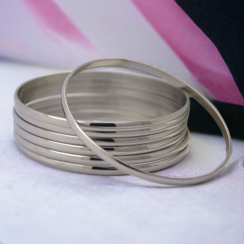 Pulsera Semanario Acero plateado Estrecho Mod.02