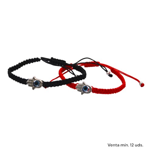 Pulsera Tejida Mano Fátima OjoTurco E5797-11