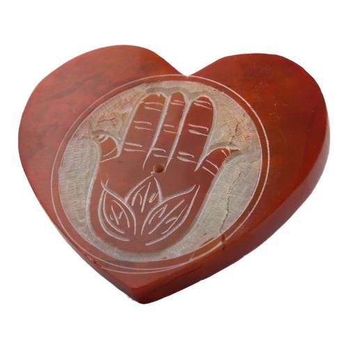 Quemador Piedra forma Corazón - MARRÓN 200