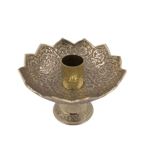 QUEMADOR PALO SANTO VELAS BRONCE LABRADO REF 1090