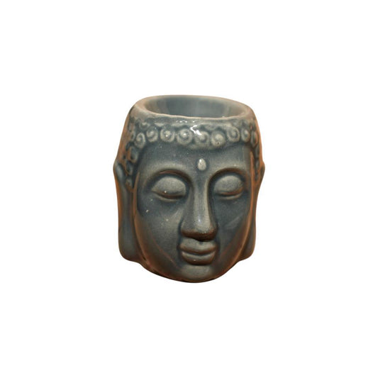 Quemador cerámica Cabeza de Buda REF 17-2 Gris