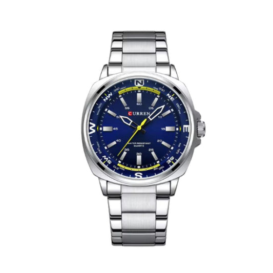 RELOJ CURREN HOMBRE M8455 PLATEADO/AZUL