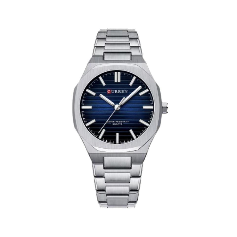 RELOJ CURREN HOMBRE M8456 PLATEADO/AZUL