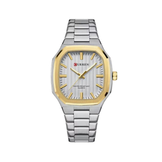 RELOJ CURREN HOMBRE M8458 PLATEADO/DORADO