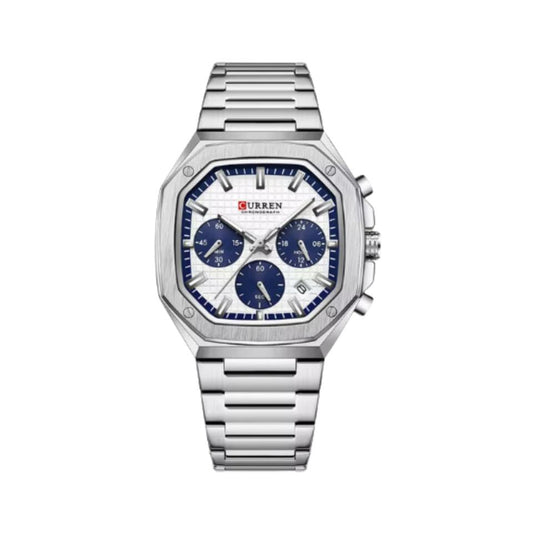RELOJ CURREN HOMBRE M8459 PLATEADO/ AZUL