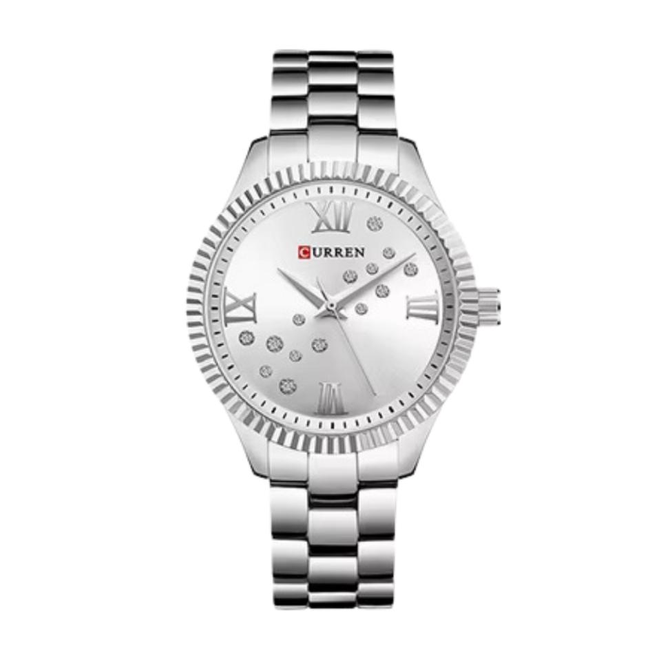 RELOJ CURREN MUJER C9009 PLATEADO