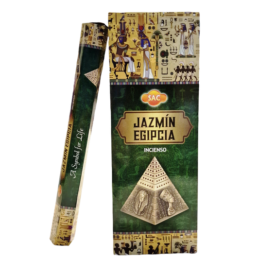 Incienso JAZMIN EGIPCIA 6 cajitas 120 grs. SAC