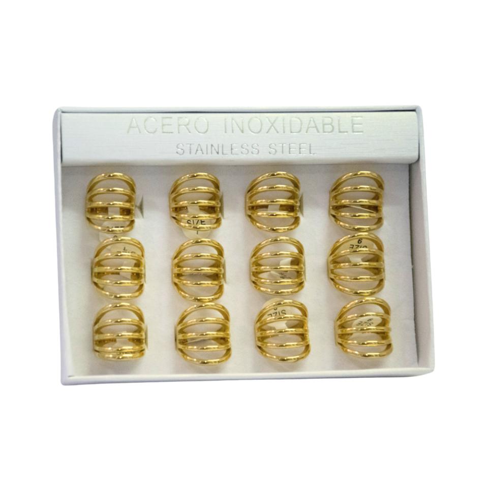 SET 12 ANILLOS DE ACERO – MOD. 41 Ref. 5