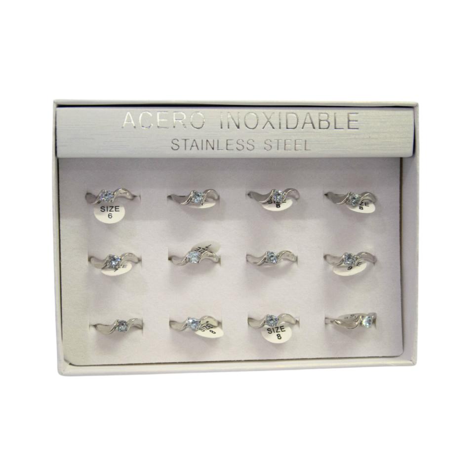 SET 12 ANILLOS DE ACERO – MOD. 43 Ref. 5