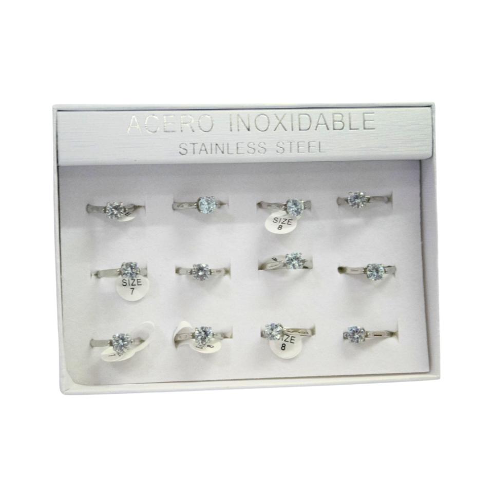SET 12 ANILLOS DE ACERO – MOD. 44 Ref. 5