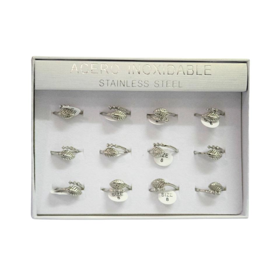 SET 12 ANILLOS DE ACERO – MOD. 54 Ref. 4