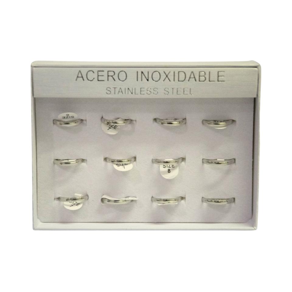 SET 12 ANILLOS DE ACERO – MOD. 59 Ref. 3