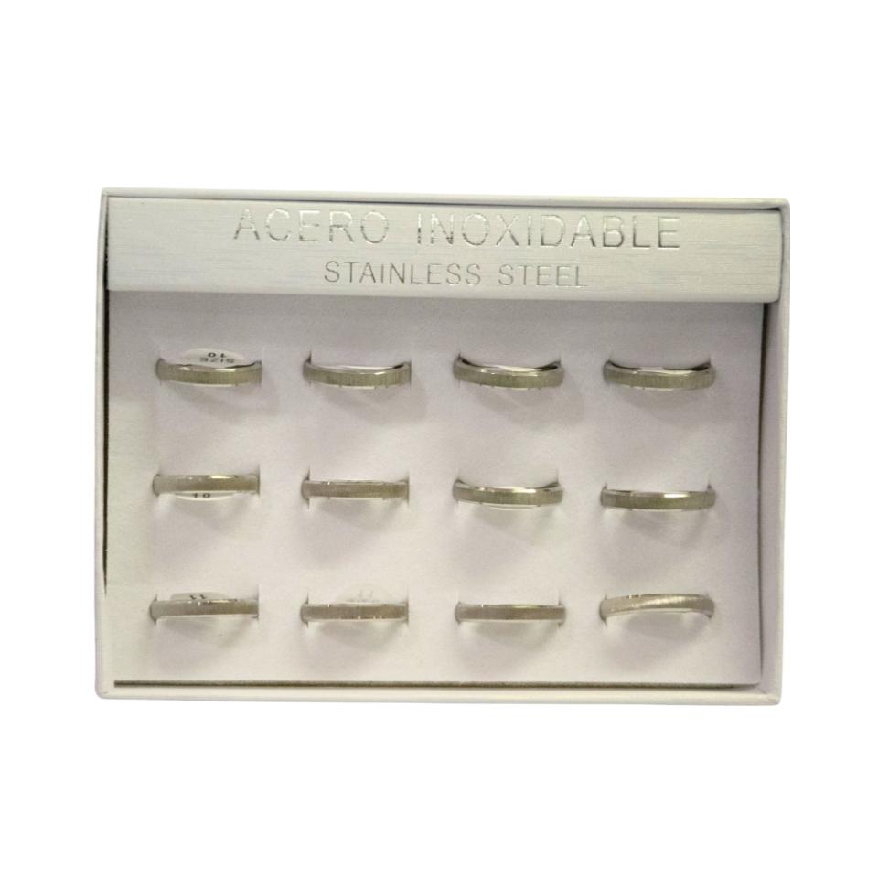 SET 12 ANILLOS DE ACERO – MOD. 64 Ref. 3