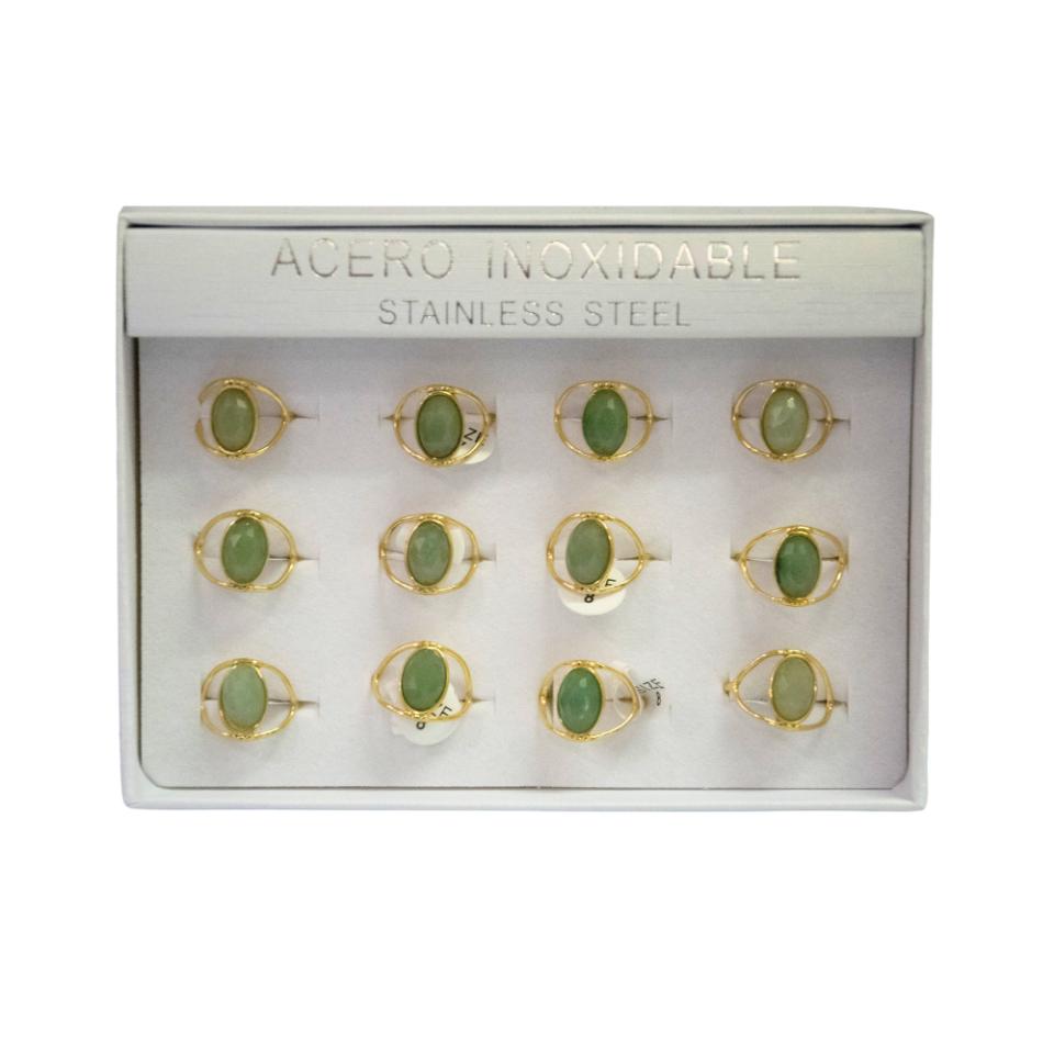 SET 12 ANILLOS DE ACERO – MOD. 74 Ref. 5