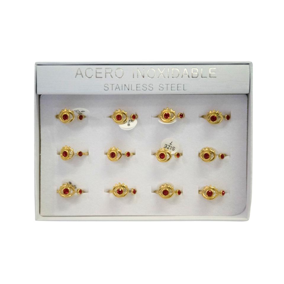 SET 12 ANILLOS DE ACERO – MOD. 75 Ref. 5
