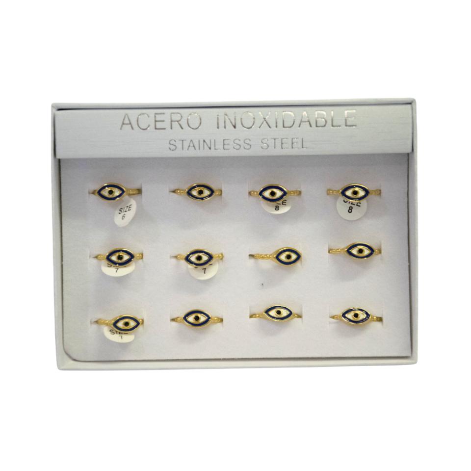 SET 12 ANILLOS DE ACERO – MOD. 76 Ref. 5