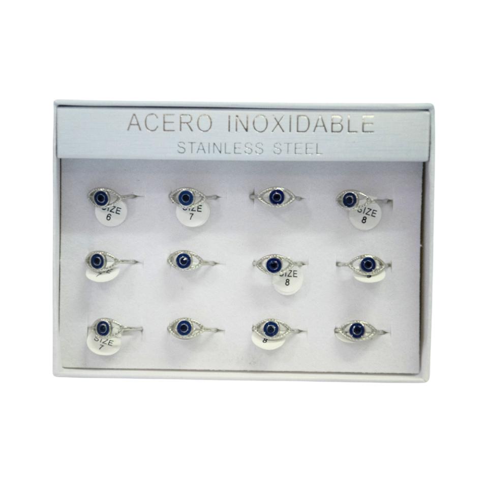 SET 12 ANILLOS DE ACERO – MOD. 78 Ref. 5
