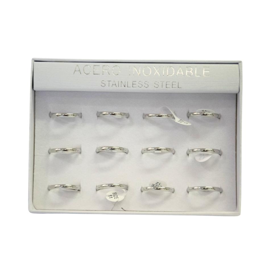 SET 12 ANILLOS DE ACERO – MOD. 86 Ref. 2