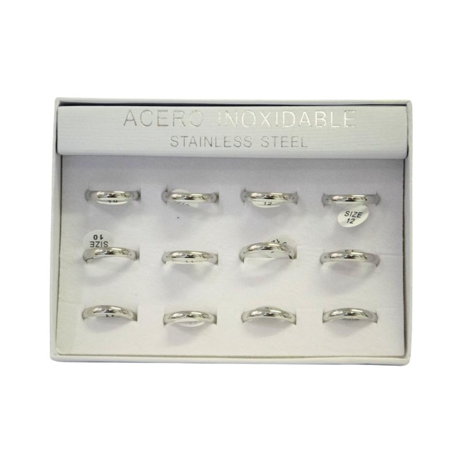SET 12 ANILLOS DE ACERO – MOD. 88 Ref. 2