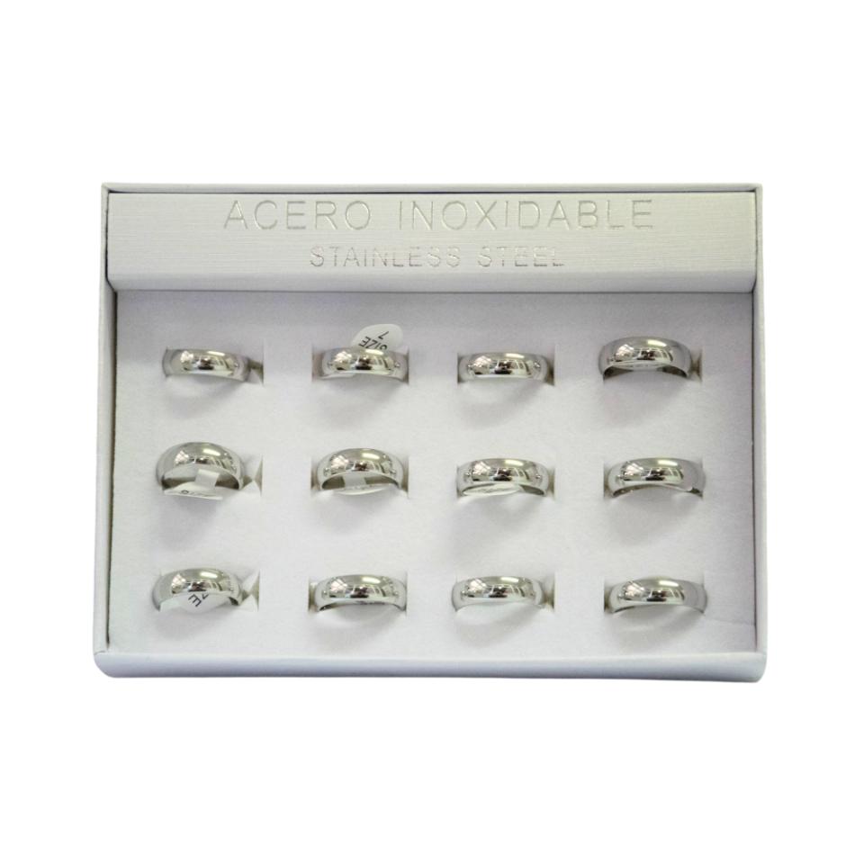 SET 12 ANILLOS DE ACERO – MOD. 90 Ref. 2