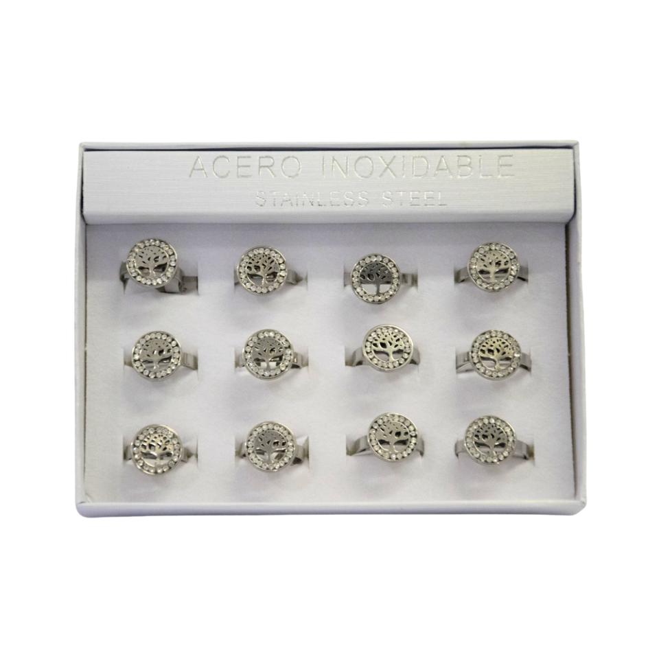 SET 12 ANILLOS DE ACERO – MOD. 91 Ref. 1
