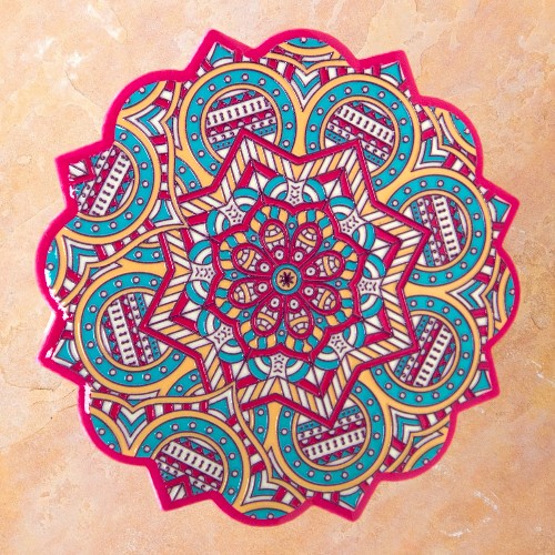 Salvamantel Mandala Pequeño Mod. 05